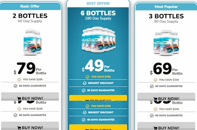 Clean Eye pricing details