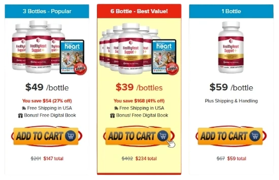 Healthy Heart Support Price